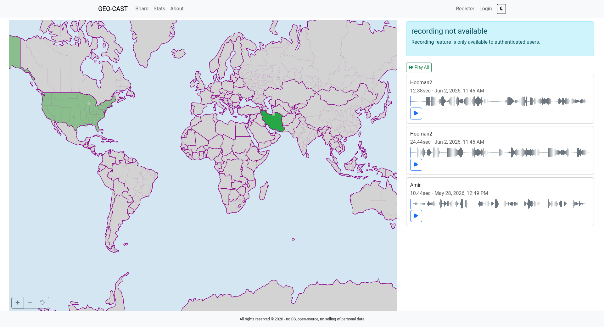 GeoCast